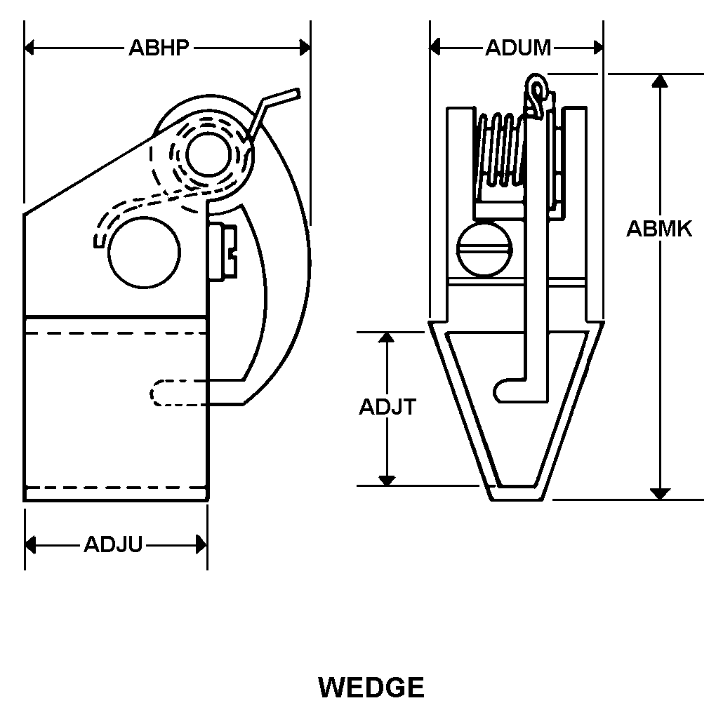 WEDGE style nsn 5977-00-350-4399