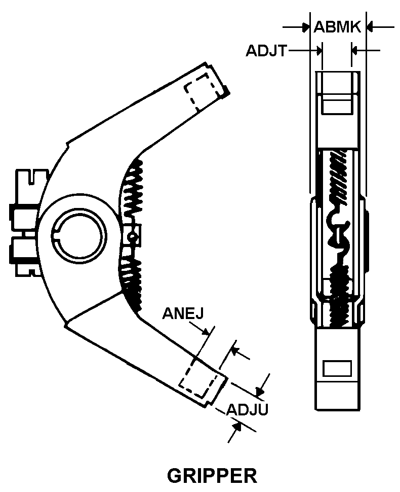 GRIPPER style nsn 5977-01-373-7075