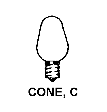 CONE, C style nsn 6540-00-515-0348