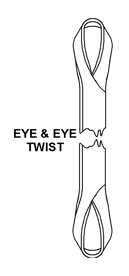 EYE AND EYE TWIST style nsn 3940-01-505-3958