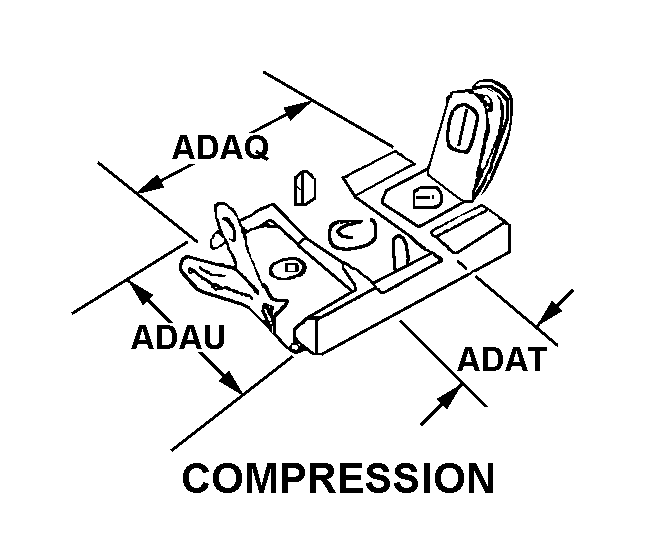 COMPRESSION style nsn 5910-00-197-6749
