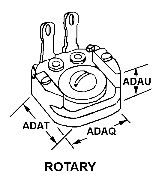 ROTARY style nsn 5910-00-761-1217