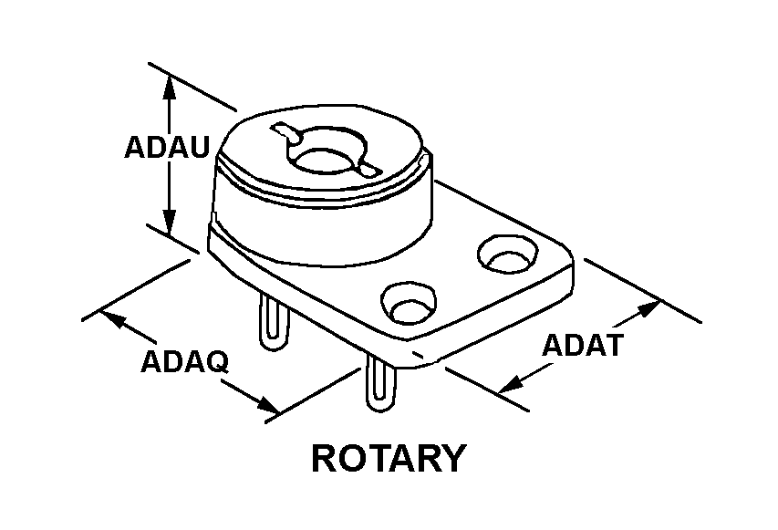 ROTARY style nsn 5910-01-555-8811