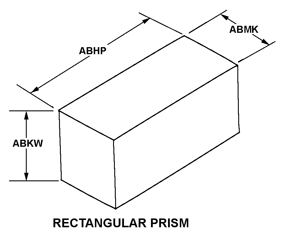 RECTANGULAR PRISM style nsn 5910-00-254-5375