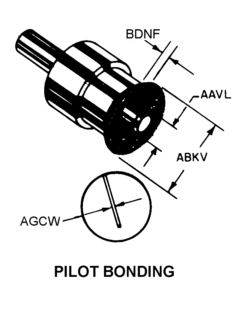 PILOT BONDING style nsn 5130-01-329-6759