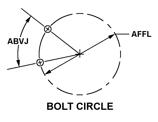 BOLT CIRCLE style nsn 5940-01-504-2528