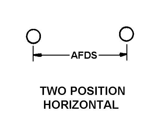 TWO POSITION HORIZONTAL style nsn 6680-00-942-1226