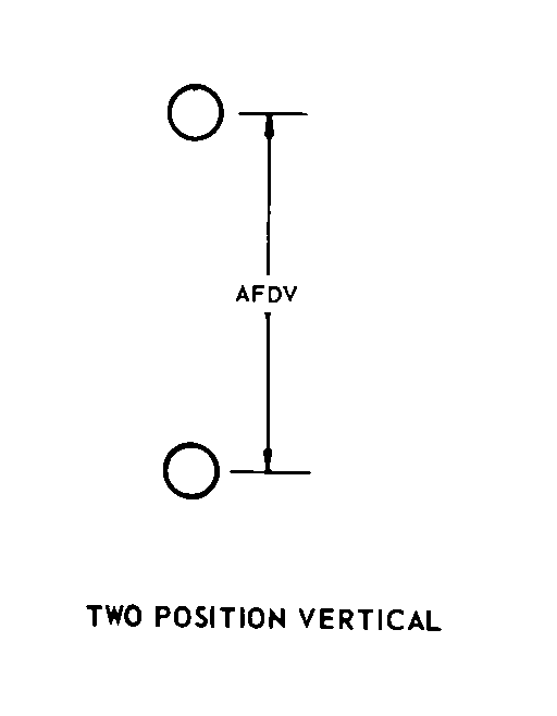 TWO POSITION VERTICAL style nsn 6680-00-133-7785