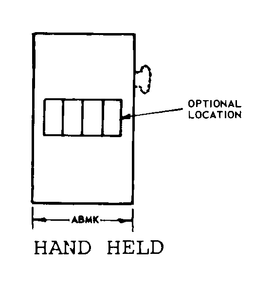 HAND HELD style nsn 6680-00-243-9980