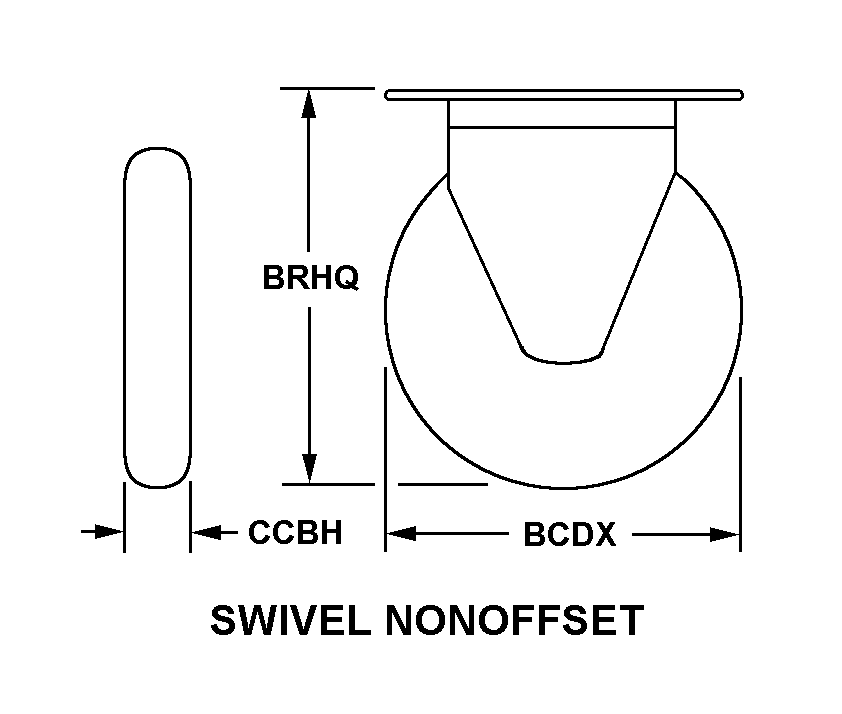 SWIVEL NONOFFSET style nsn 5340-01-152-7146