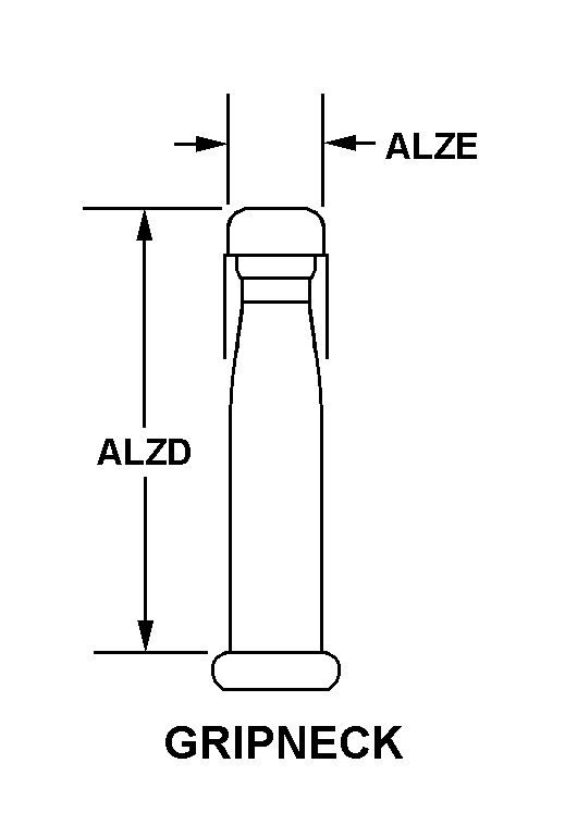 GRIPNECK style nsn 5340-01-032-0838