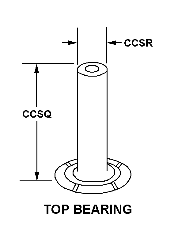 TOP BEARING style nsn 5340-01-077-6599