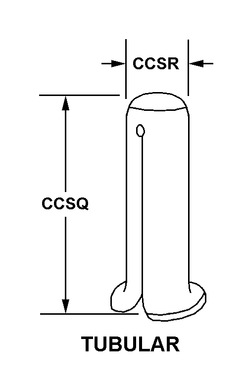 TUBULAR style nsn 5340-00-664-1349