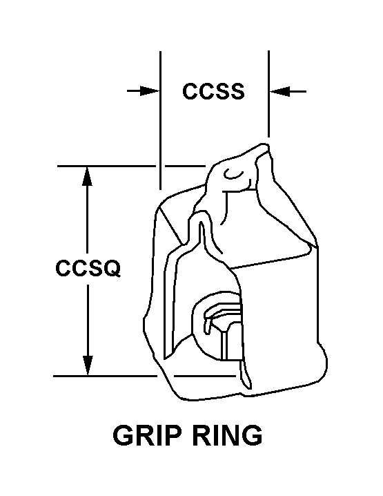 GRIP RING style nsn 5340-01-263-8341