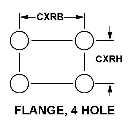 FLANGE, 4 HOLE style nsn 2510-01-626-9152