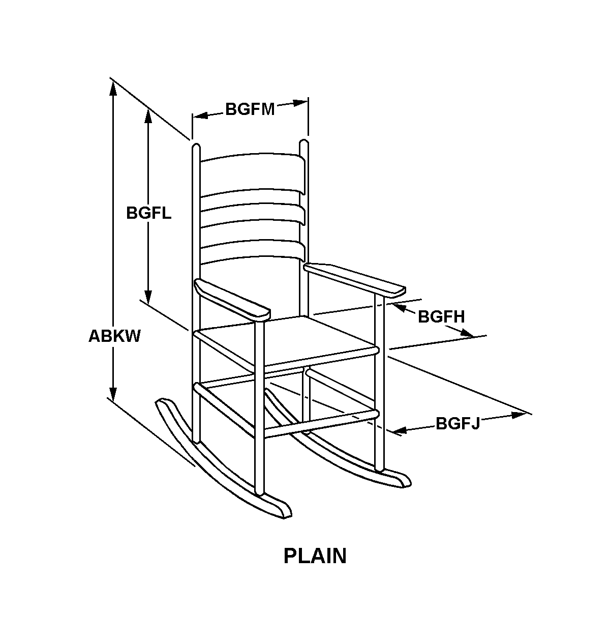 PLAIN style nsn 7105-00-680-4571