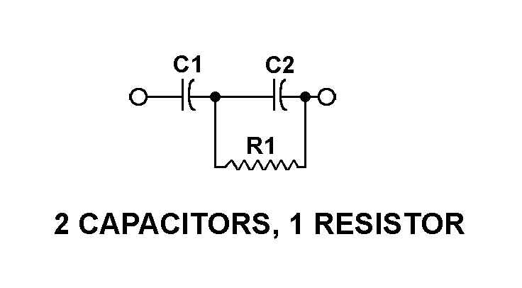 2 CAPACITORS, 1 RESISTOR style nsn 5915-01-382-0205