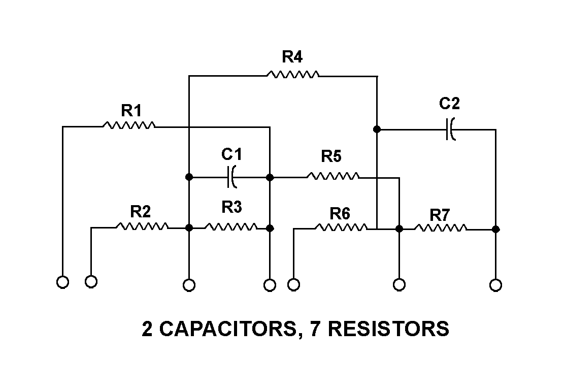 2 CAPACITORS, 7 RESISTORS style nsn 5915-01-314-6407