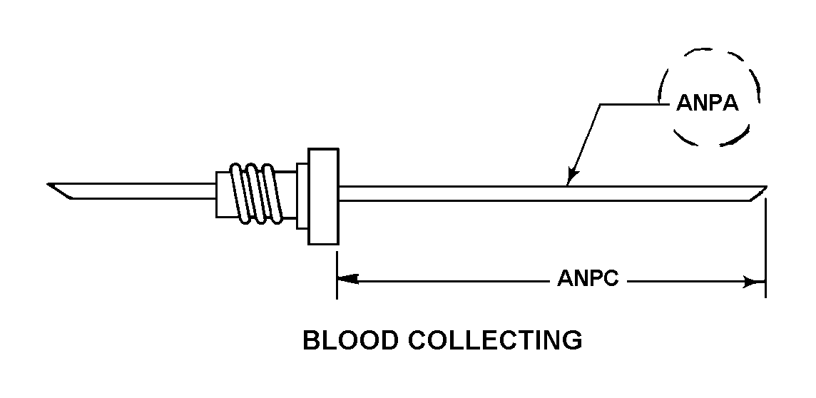 BLOOD COLLECTING style nsn 6515-01-039-4256