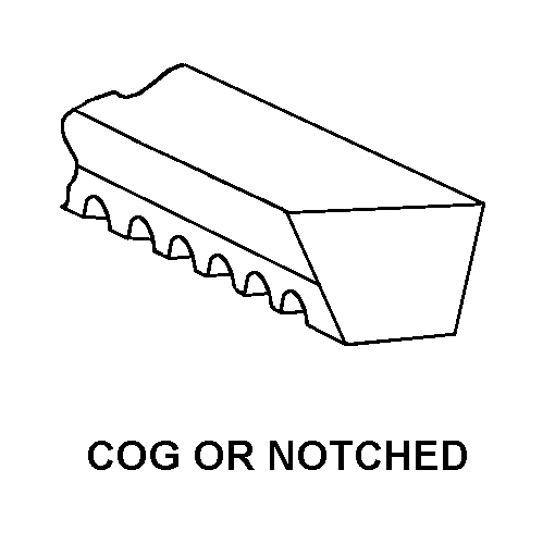 COG OR NOTCHED style nsn 3030-01-510-9627
