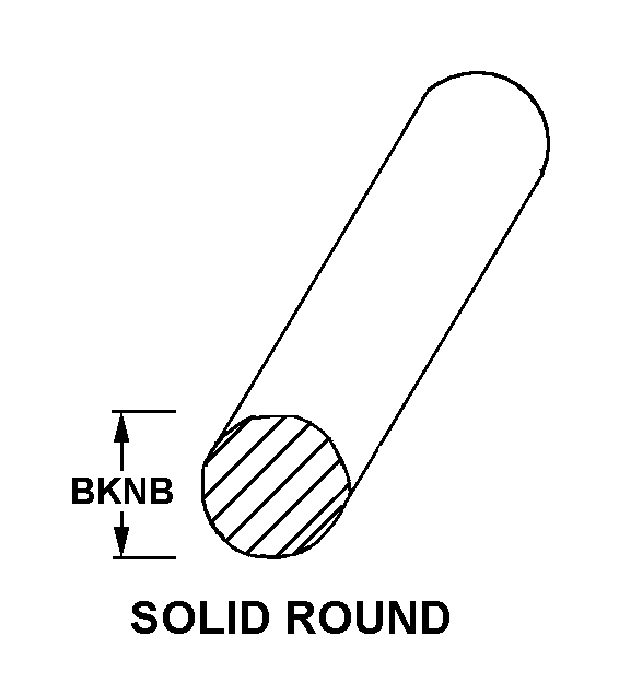 SOLID ROUND style nsn 3030-00-041-1582