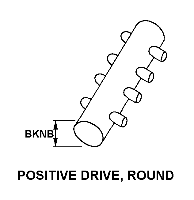 POSITIVE DRIVE, ROUND style nsn 3030-00-401-9427