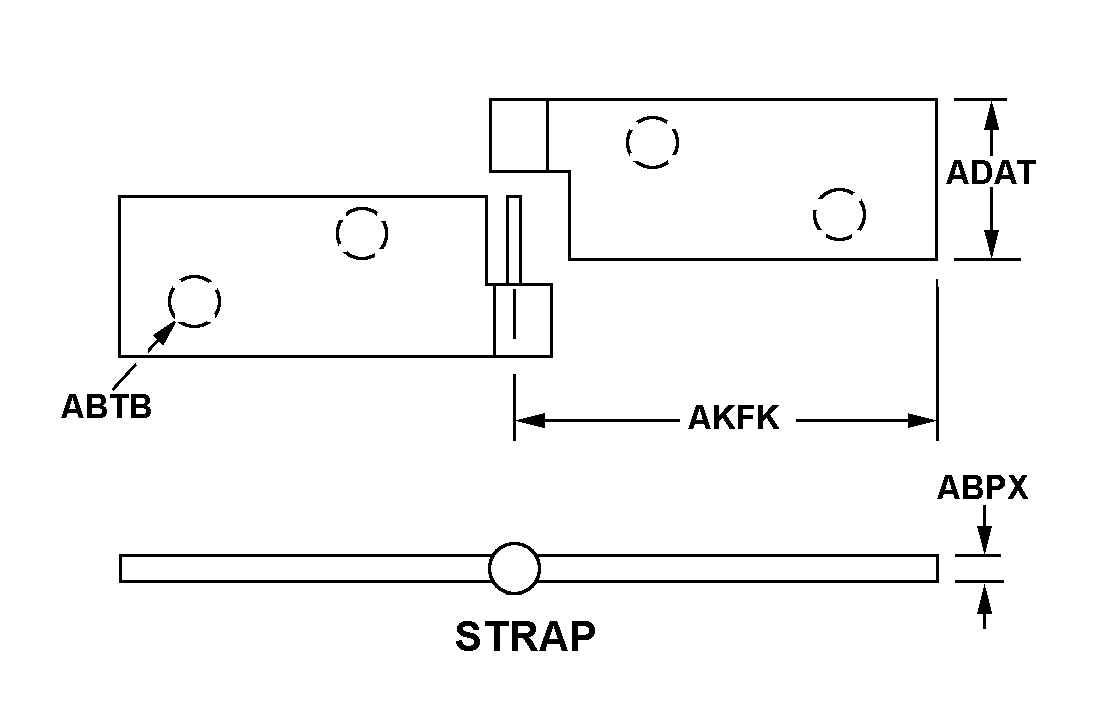 STRAP style nsn 5340-01-286-3570