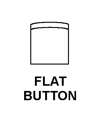 FLAT BUTTON style nsn 5340-00-498-8688