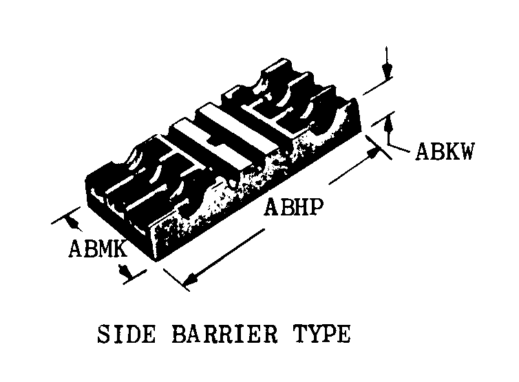 SIDE BARRIER TYPE style nsn 5920-01-625-1780