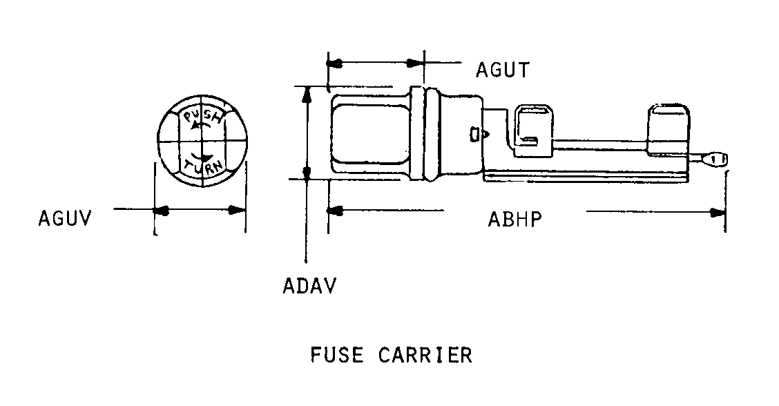 FUSE CARRIER style nsn 5920-00-241-6759