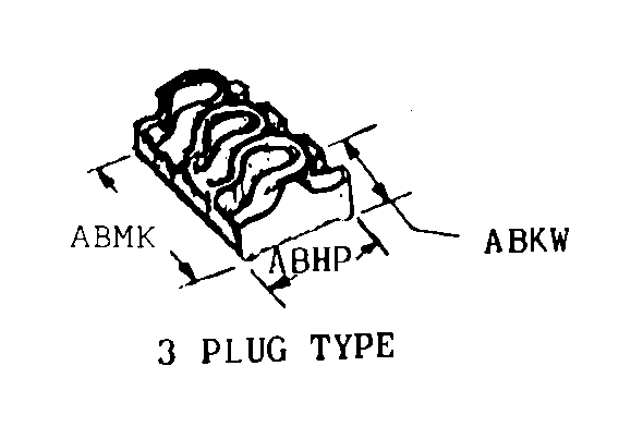 3 PLUG TYPE style nsn 5920-00-256-1087