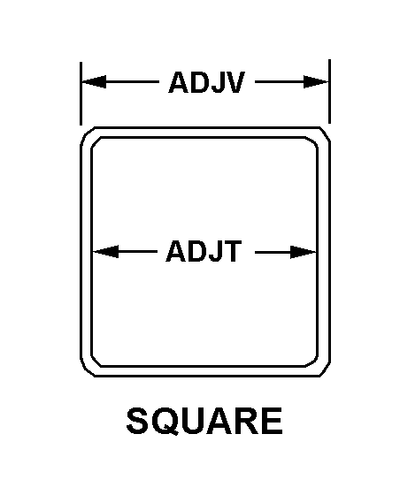 SQUARE style nsn 4720-01-192-9648