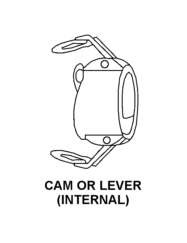 CAM OR LEVER (INTERNAL) style nsn 4730-01-608-2717