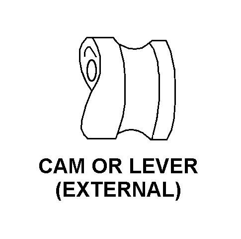 CAM OR LEVER (EXTRENAL) style nsn 4730-01-546-7695