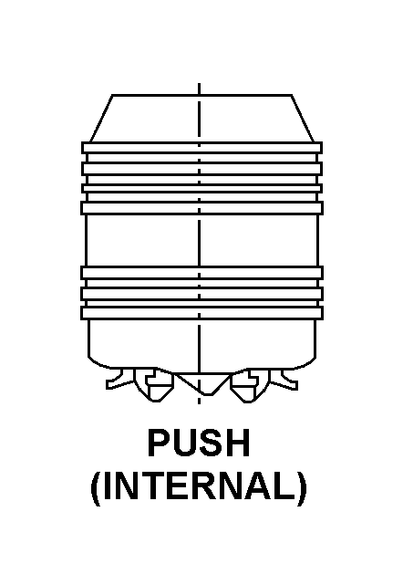 PUSH (INTERNAL) style nsn 4730-01-605-5654