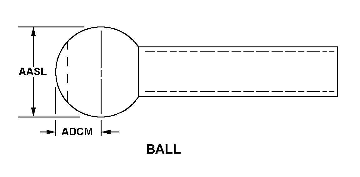 BALL style nsn 5307-00-737-4758