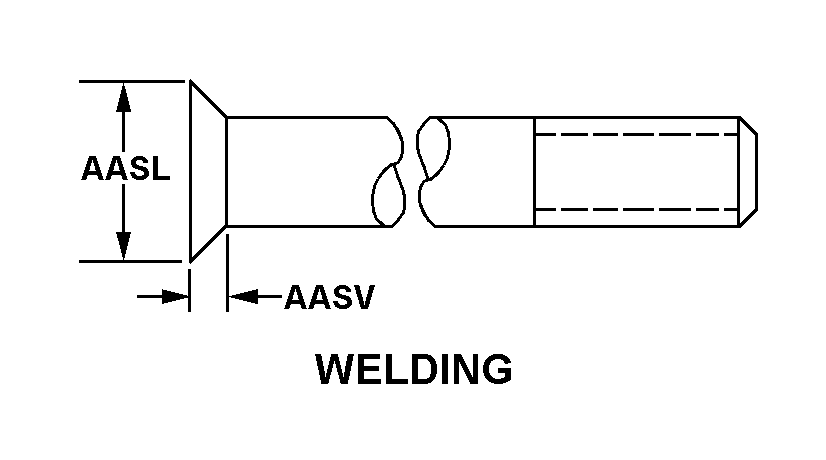 WELDING style nsn 5307-00-257-1540