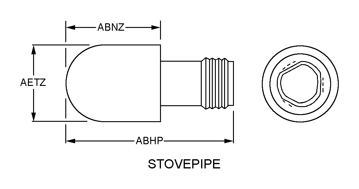 STOVEPIPE style nsn 6210-00-248-5478