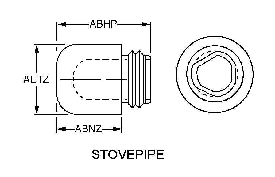 STOVEPIPE style nsn 6210-01-344-6489