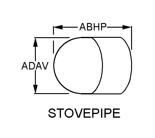 STOVEPIPE style nsn 6210-00-045-7658