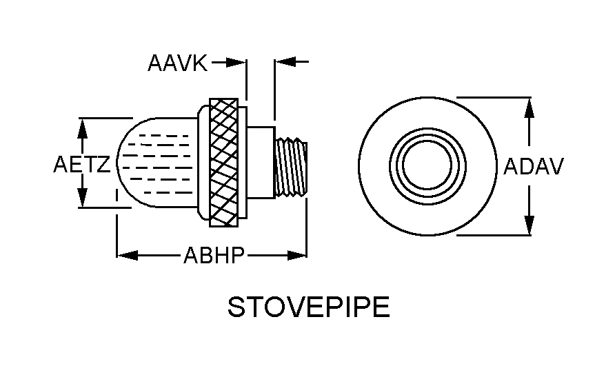 STOVEPIPE style nsn 6210-00-248-5478