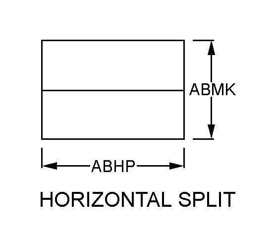 HORIZONTAL SPLIT style nsn 6210-01-111-0752