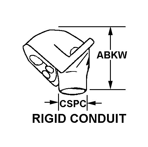 RIGID CONDUIT style nsn 5975-00-414-7143