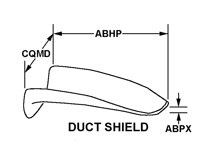 DUCT SHIELD style nsn 5975-01-380-6683