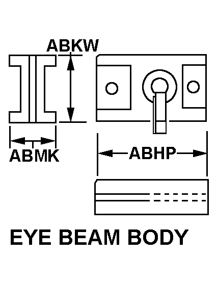 EYE BEAM BODY style nsn 5955-01-271-6019