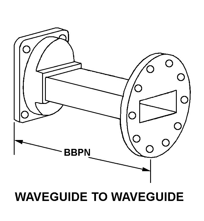 WAVEGUIDE TO WAVEGUIDE style nsn 5985-01-417-3732