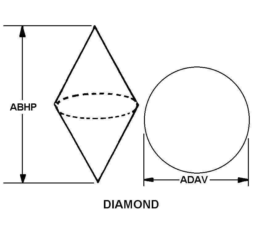 DIAMOND style nsn 8345-01-101-1101