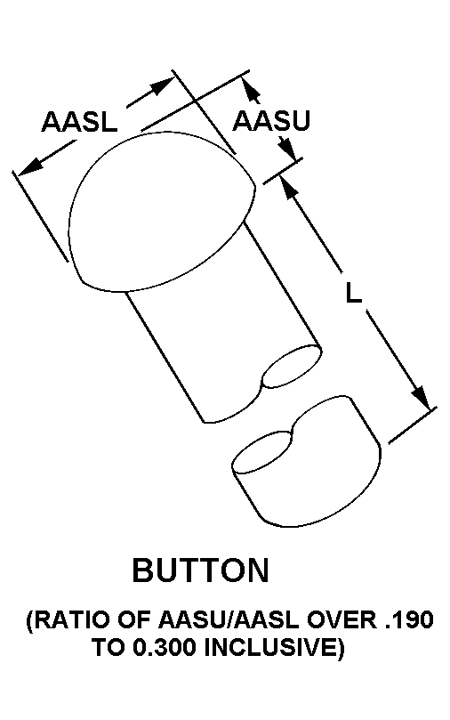 BUTTON style nsn 5305-01-087-2444