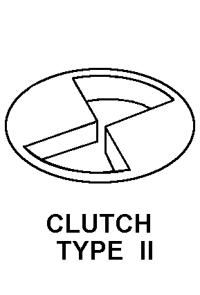 CLUTCH TYPE II style nsn 5305-01-609-4724