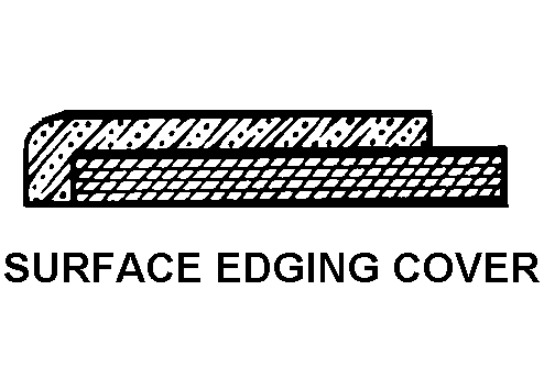 SURFACE EDGING COVER style nsn 5640-00-541-6962